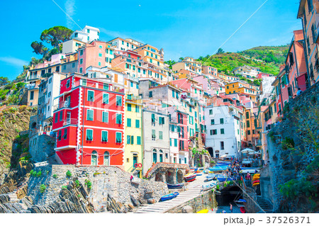 View on architecture of old italian village 37526371