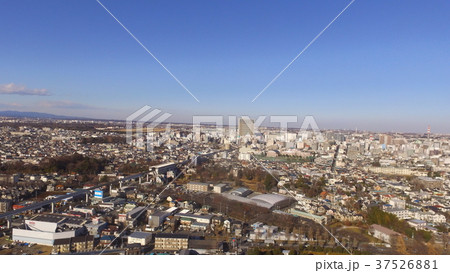 立川市の街並み〜ドローンで撮影(東京都立川市) 立川市の街並み〜ドローンで撮影(東京都立川市) 37526881