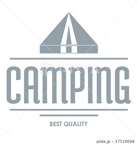 Best camping logo, vintage style 37529098