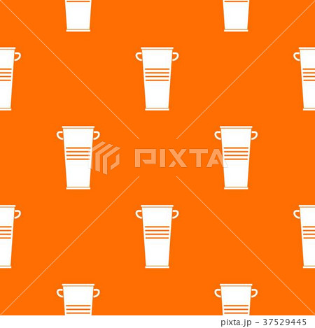 Trash can with handles pattern seamless 37529445