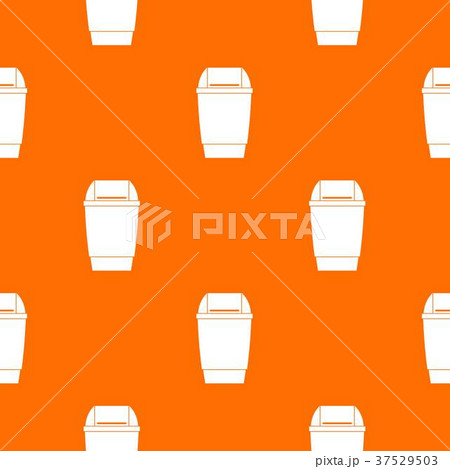 Flip lid bin pattern seamless 37529503