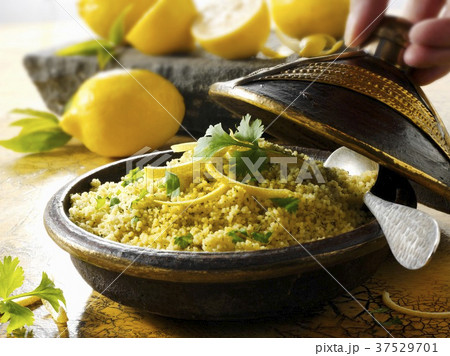 Couscous with lemons Couscous with lemons 37529701