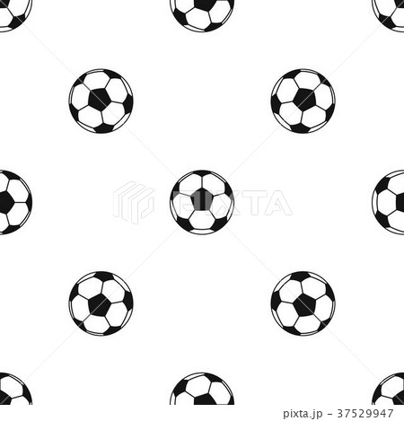 Football or soccer ball pattern seamless black Football or soccer ball pattern seamless black 37529947