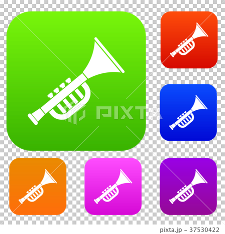 Trumpet toy set color collection Trumpet toy set color collection 37530422