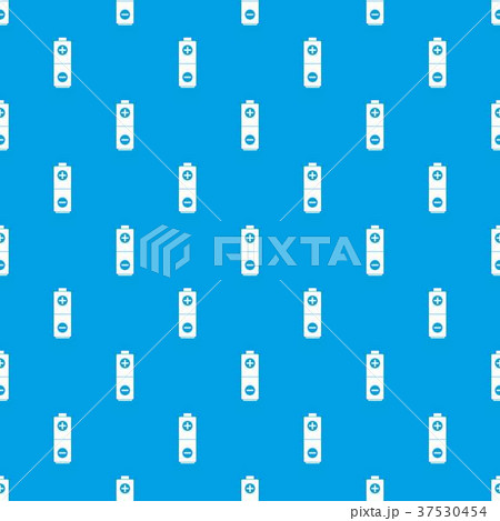 Battery pattern seamless blue Battery pattern seamless blue 37530454