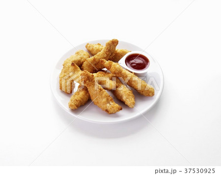 Chicken fingers with dip Chicken fingers with dip 37530925