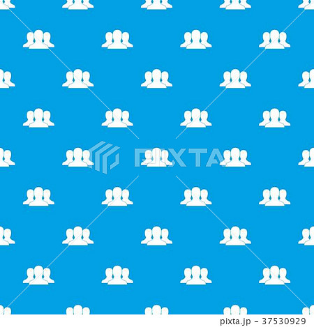 Group of people pattern seamless blue Group of people pattern seamless blue 37530929