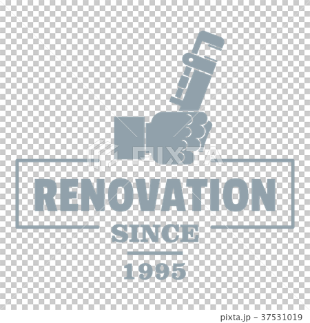 Renovation logo, vintage style 37531019