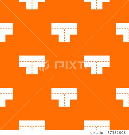 Tshaped crossroad pattern seamless 37532008