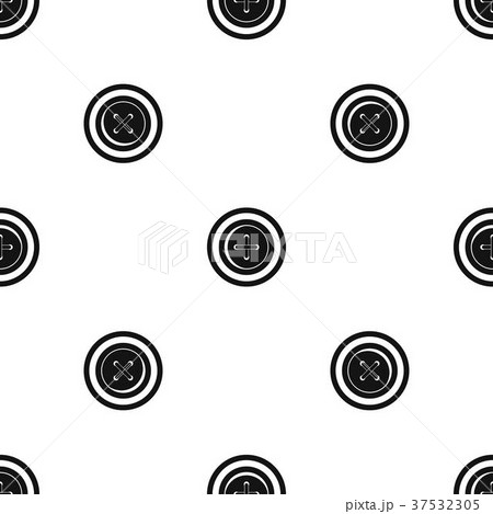 Sewing button with a thread pattern seamless black Sewing button with a thread pattern seamless black 37532305
