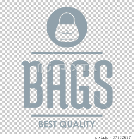 Store bags logo, simple gray style 37532657