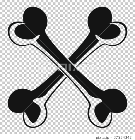 Bone icon, simple style Bone icon, simple style 37534342