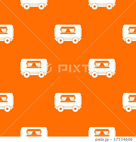 Food trailer pattern seamless Food trailer pattern seamless 37534606