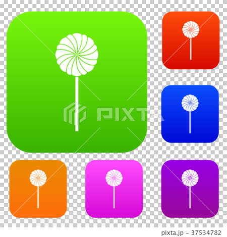 Round candy set color collection - Stock Illustration [37534782] - PIXTA