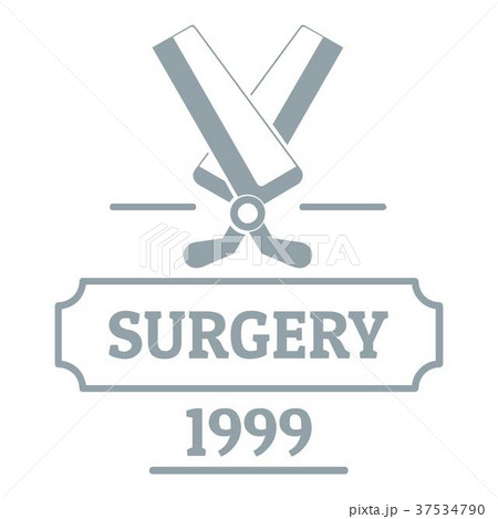Medicine logo, gray monochrome style 37534790