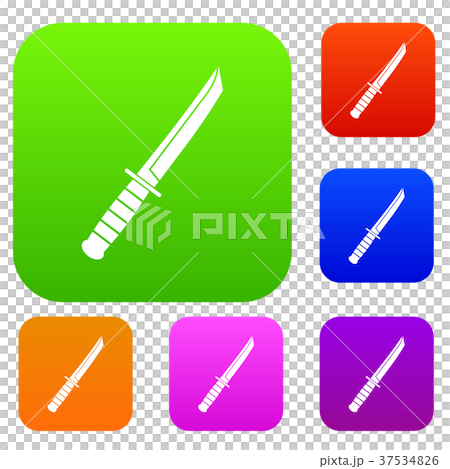 Little knife set color collection Little knife set color collection 37534826