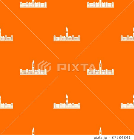 Parliament Building of Canada pattern seamless Parliament Building of Canada pattern seamless 37534841