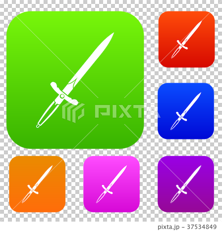 Sword set color collection Sword set color collection 37534849