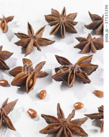 Several star anise Several star anise 37535396