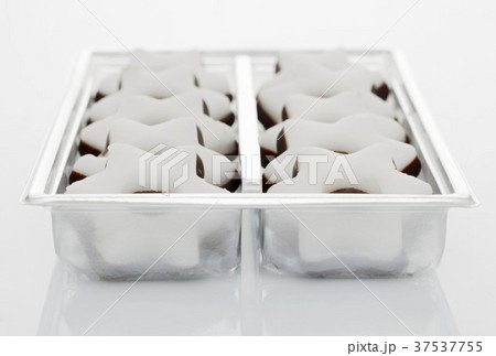 Fondant stars in a box Fondant stars in a box 37537755