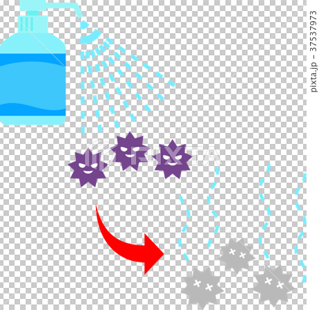 消毒液による殺菌・消毒 37537973