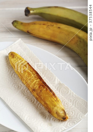 A fried plantain A fried plantain 37538544