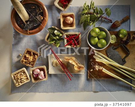Ingredients for Thai dishes 37541097