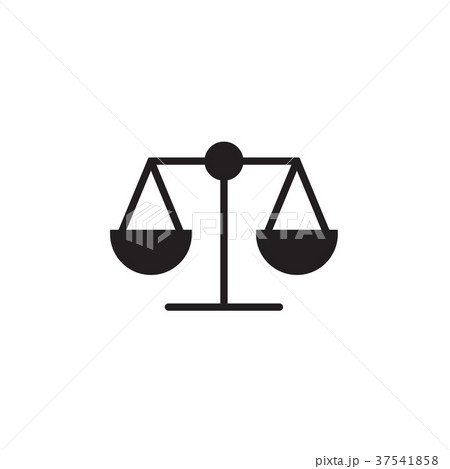 Law scale icon Vector illustration, EPS10. 37541858