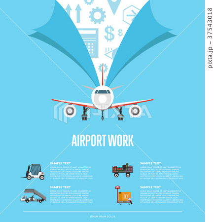 Airport work poster for commercial airline Airport work poster for commercial airline 37543018