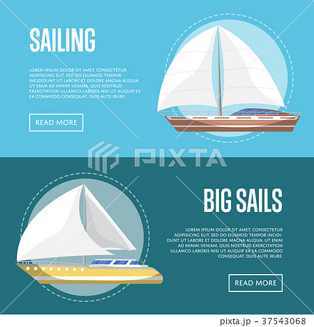 Big sails flyers with sailboats Big sails flyers with sailboats 37543068
