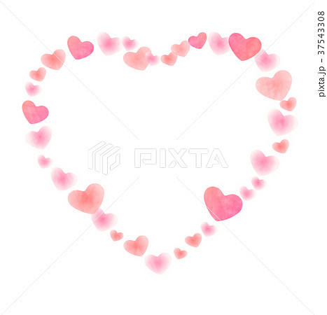 バレンタイン ハート かわいい アイコン のイラスト素材 37543308 Pixta