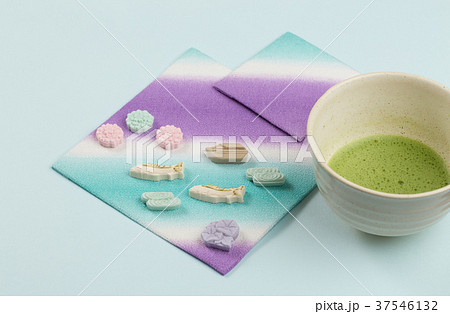 和三盆のお菓子（夏イメージ） 37546132