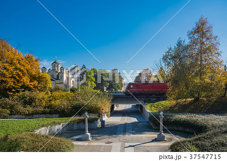 Ljubljana, Slovenia,Tivoli Park,チボリ公園入り口 37547715