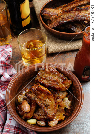 Fried pork ribs Fried pork ribs 37550531