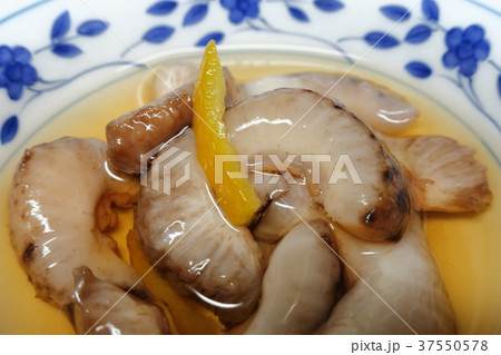 自宅調理のナマコの酢の物 37550578