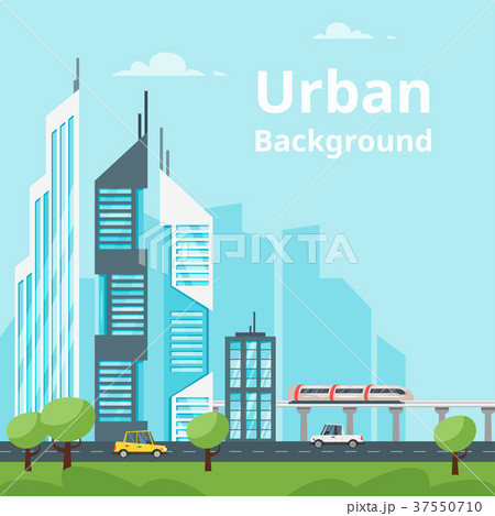 city landscape. Urban skyline. city landscape. Urban skyline. 37550710