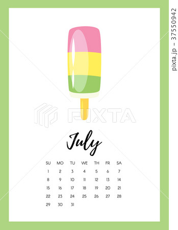 July 2018 year calendar page 37550942