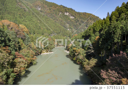 数馬峡橋からの風景 37551115