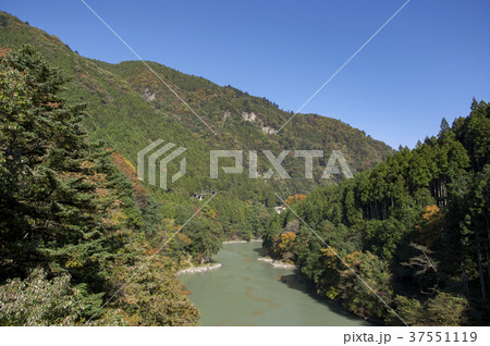 数馬峡橋からの風景 37551119