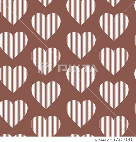 Seamless Pattern Hearts Vintage Valentines Day Seamless Pattern Hearts Vintage Valentines Day 37557141