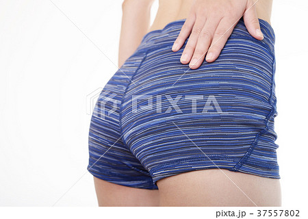 ヒップラインの写真素材
