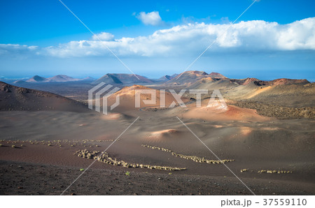 Volcanic landscape at Timanfaya National Park 37559110