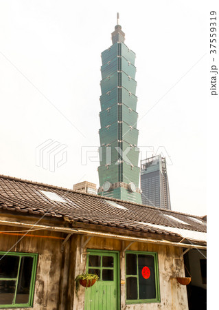 Taichung military dependants village and Taipei101 37559319