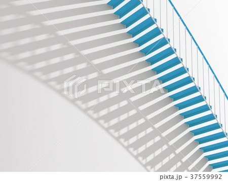 3d blue metal stairs with shadow pattern 3d blue metal stairs with shadow pattern 37559992