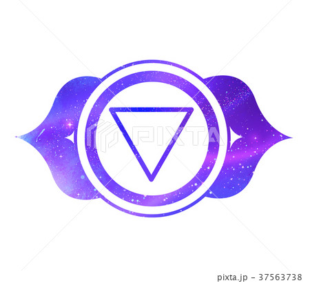 Ajna chakra with outer space Ajna chakra with outer space 37563738