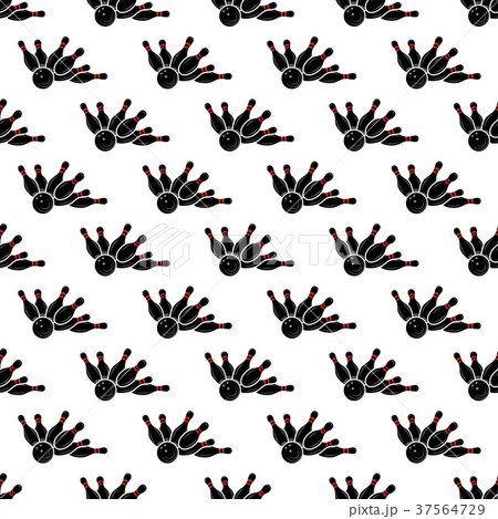 Bowling pattern seamless 37564729
