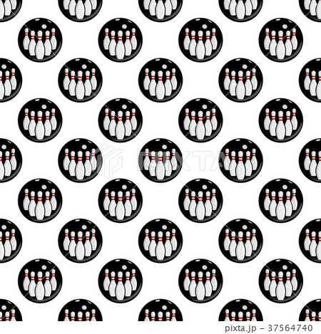 Bowling pattern seamless Bowling pattern seamless 37564740