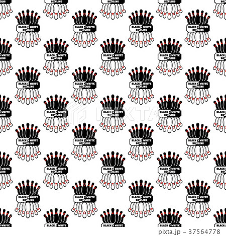 Bowling pattern seamless 37564778