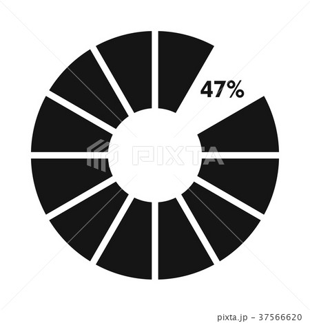 Circle loading icon, simple style Circle loading icon, simple style 37566620