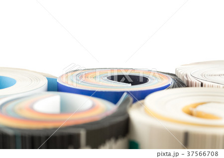 Colorful magazines close up photo Colorful magazines close up photo 37566708